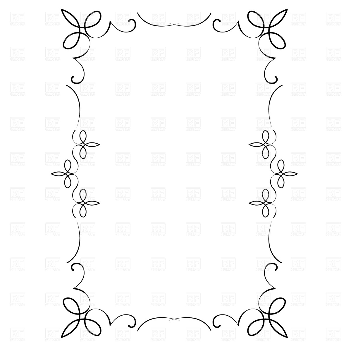 Free Vector Decorative Frame Borders