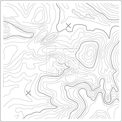 Free Vector Topographic Map