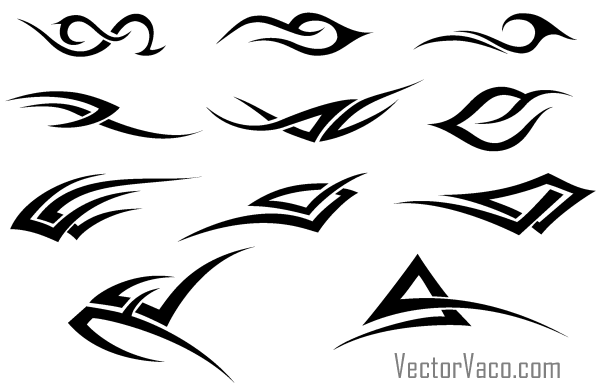 Free Vector Tribal Designs