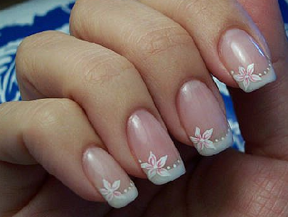 French Manicure Toe Nail Designs