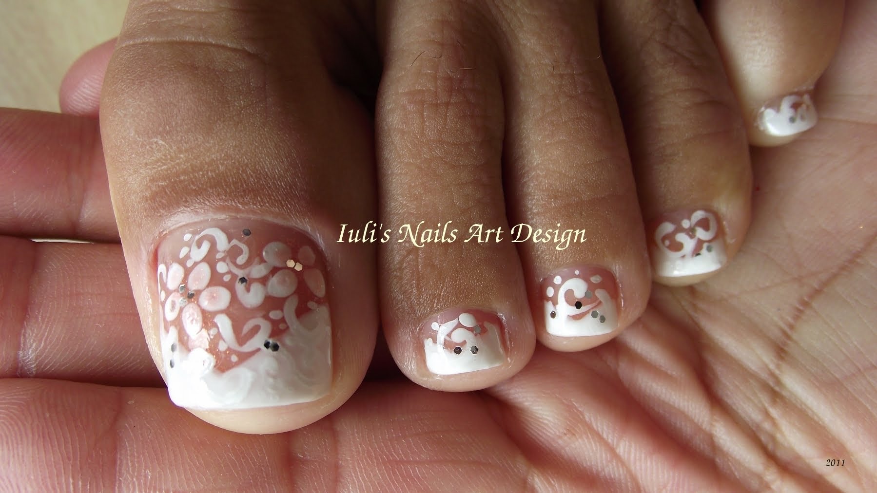 French Pedicure Nail Designs
