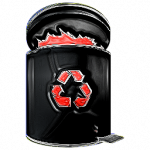 Full Recycle Bin Icon