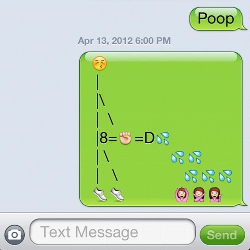 Dirty text message emoticons