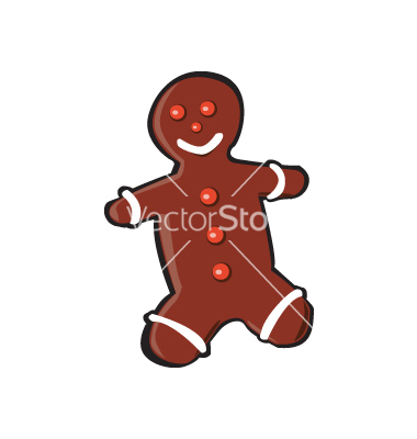 Gingerbread Man Vector Gingerbread Man Vector
