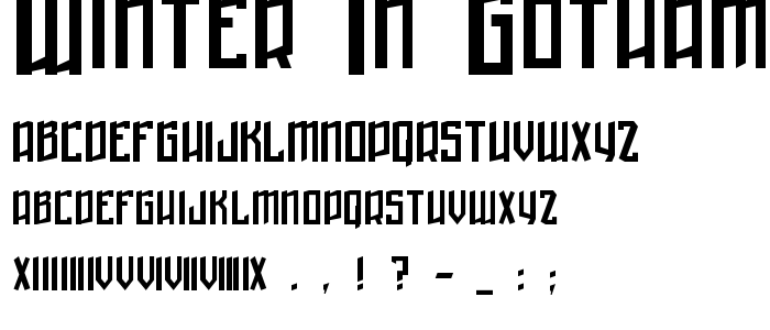 Gotham Font