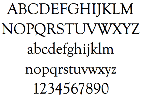 Goudy Old-Style Font Goudy Old-Style Font