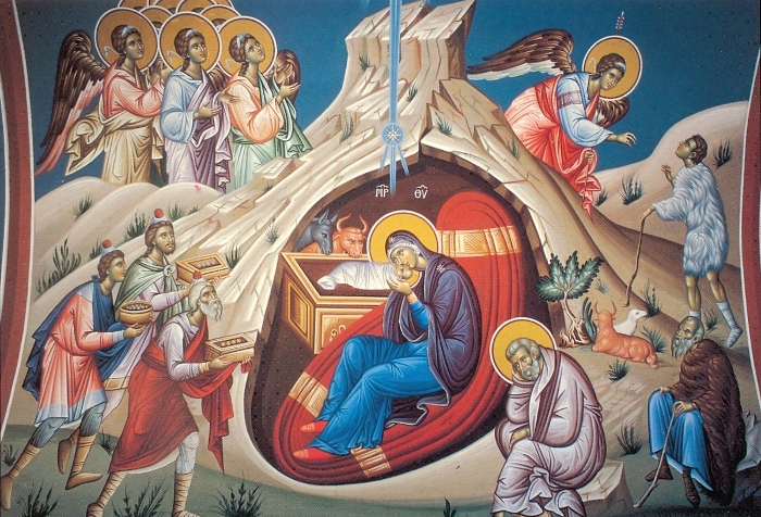 Greek Orthodox Nativity Icon
