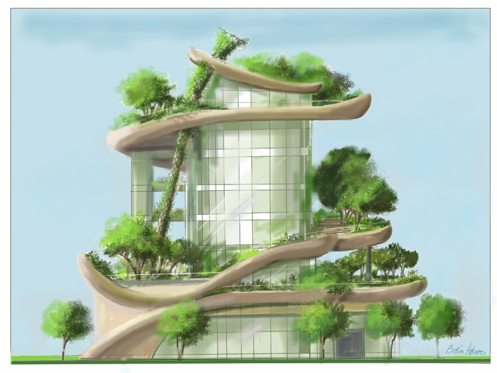 Green Building Concept Green Building Concept