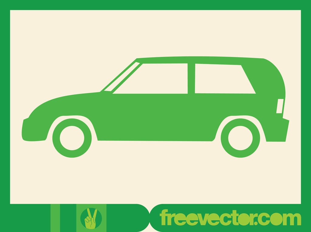 Green Car Icon