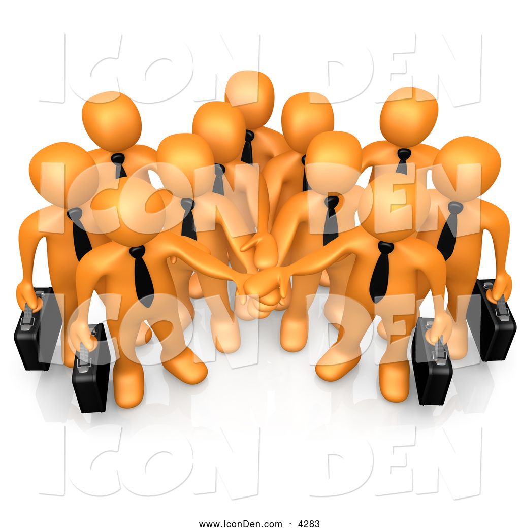 Group of Business People Icon Clip Art