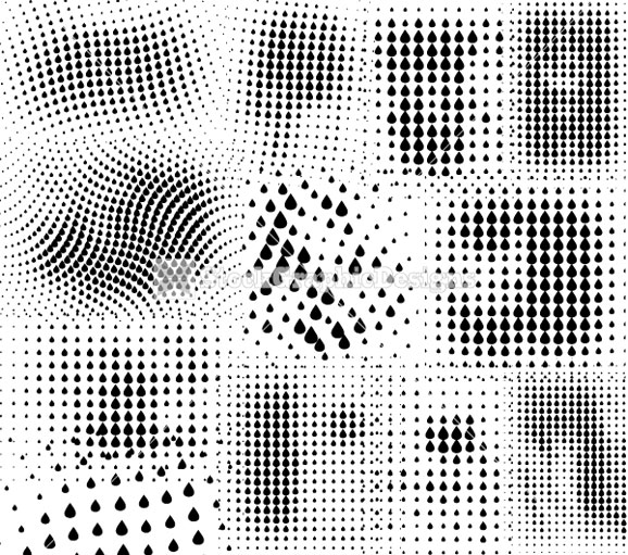 Halftone Pattern Vector