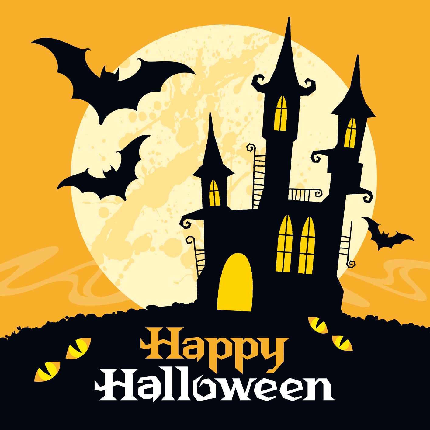 Happy Halloween Card Templates