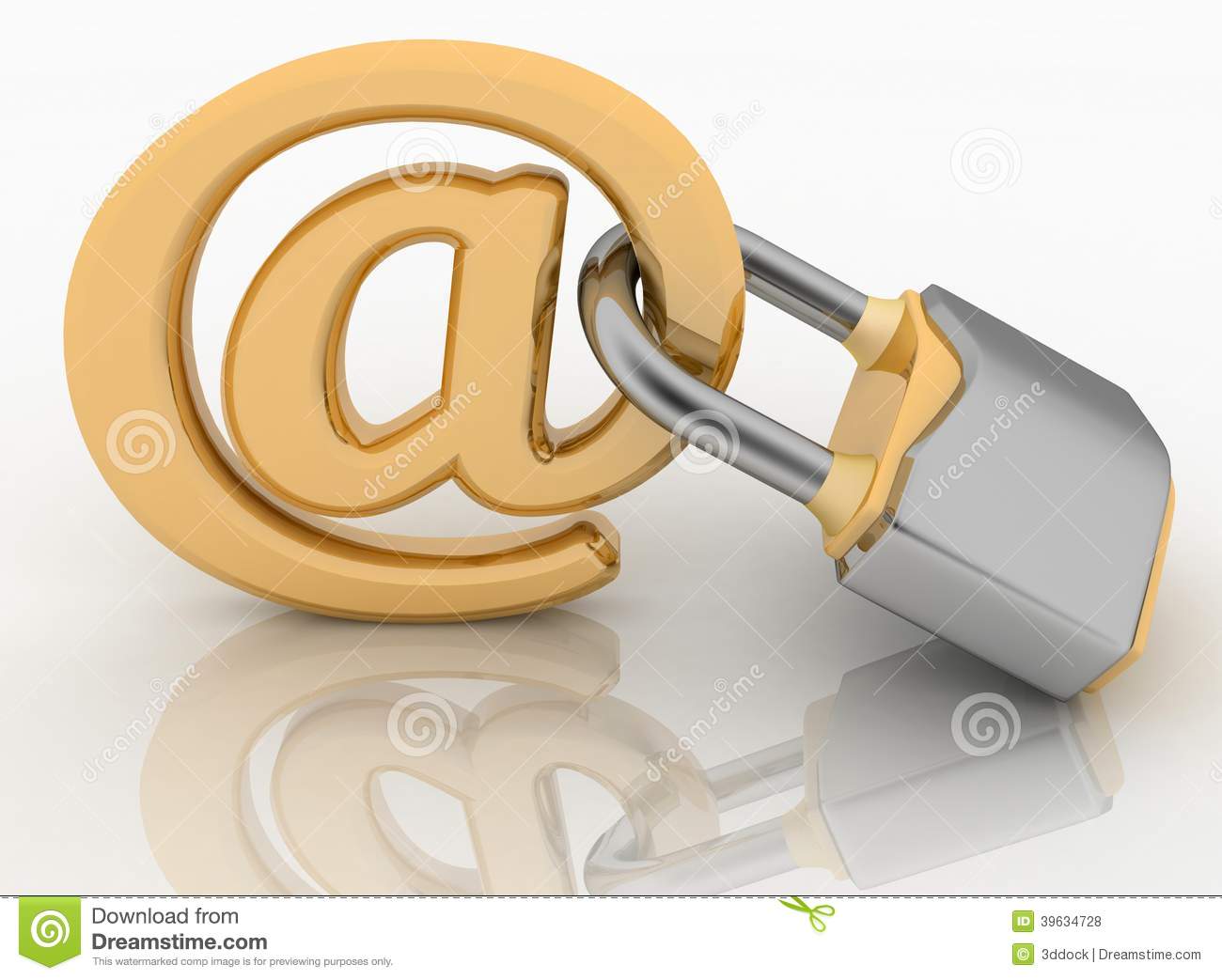Internet Lock Symbol Internet Lock Symbol