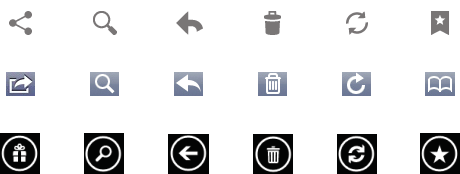 iOS Android Windows Phone Icons