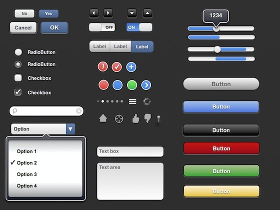 iPad Template App Prototyping