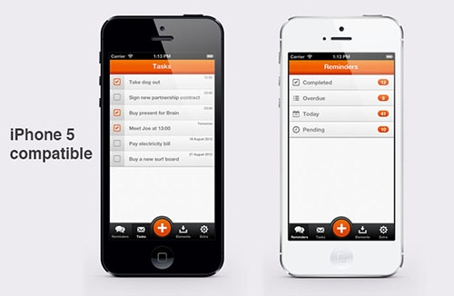 iPhone App Design Templates