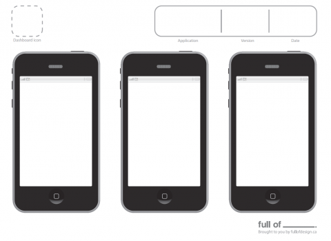 iPhone App Design Templates