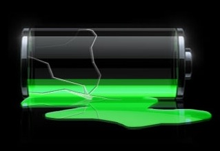 iPhone Broken Battery Screen