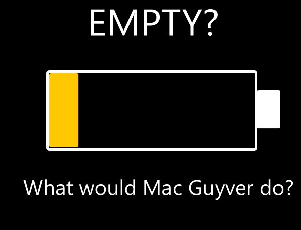 iPhone Empty Battery Icon