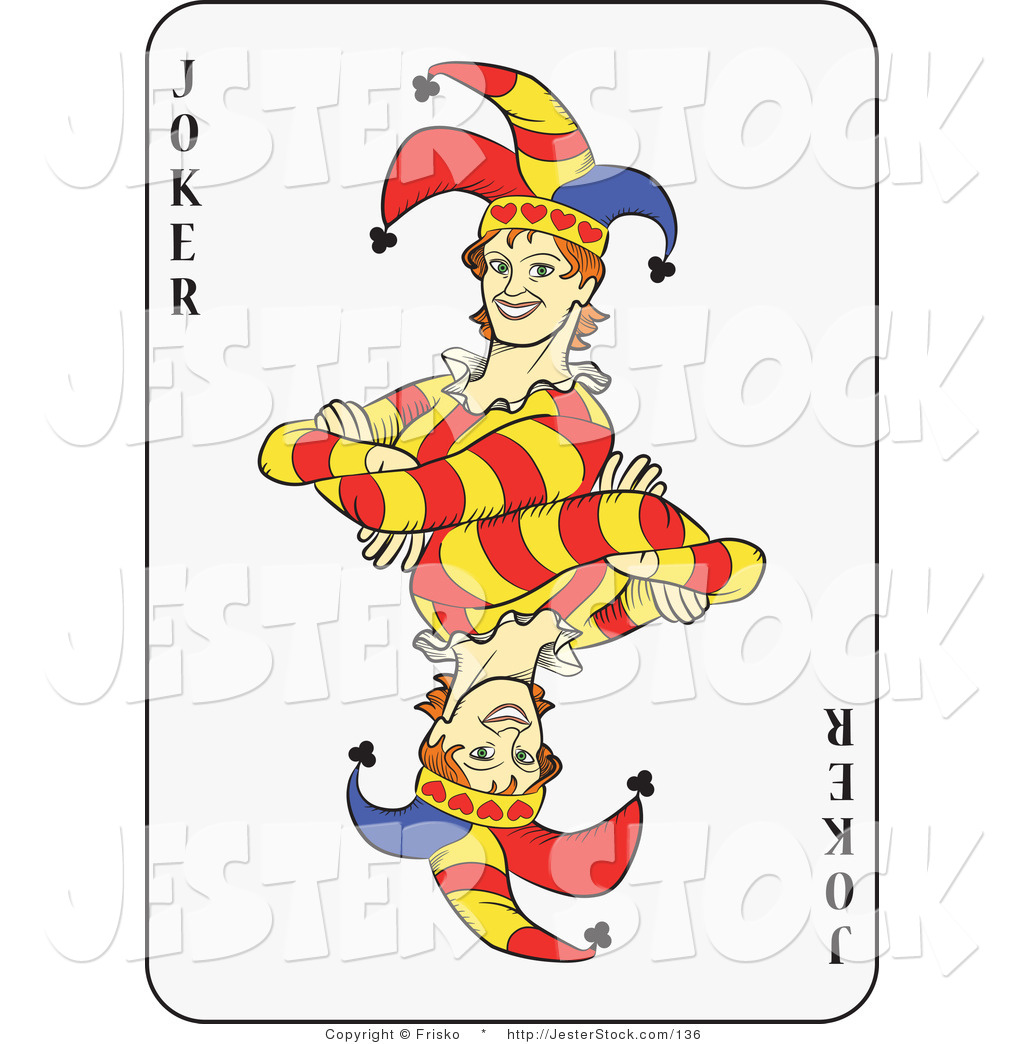 Joker Playing Card Clip Art