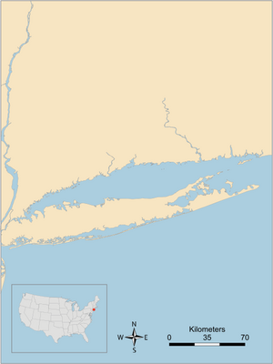 Long Island Sound Connecticut Map