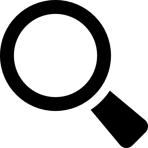 Magnifying Glass Icon Flat