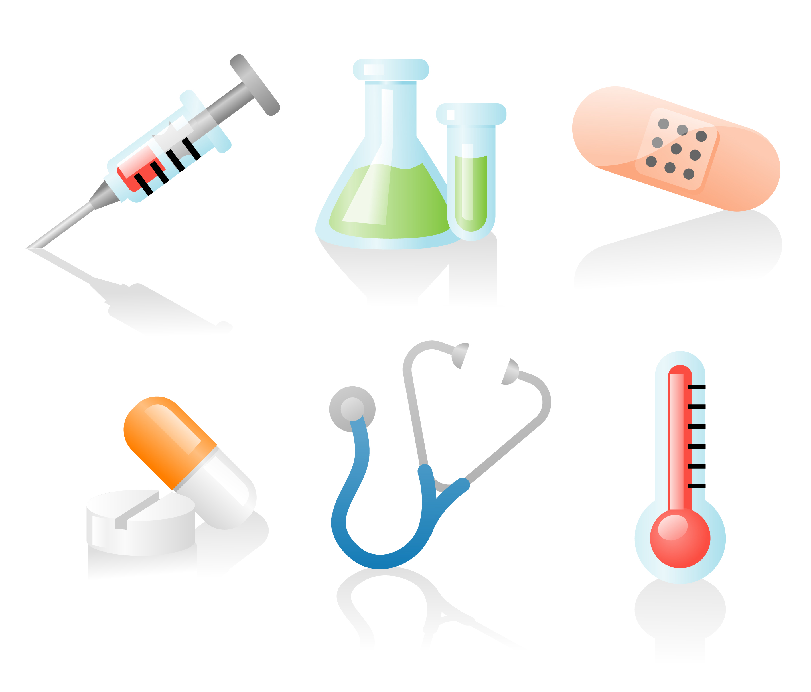 Medical Icons Vector Free