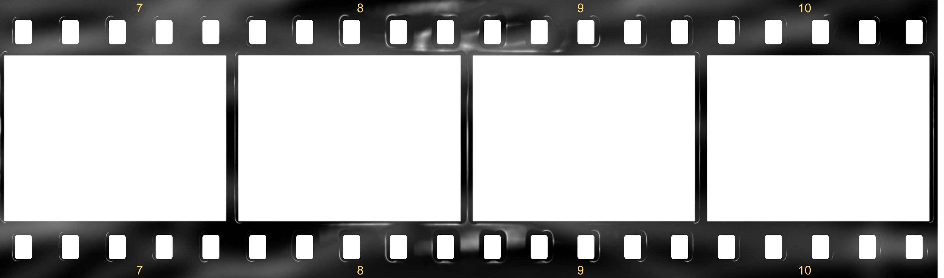 Movie Film Strip Template