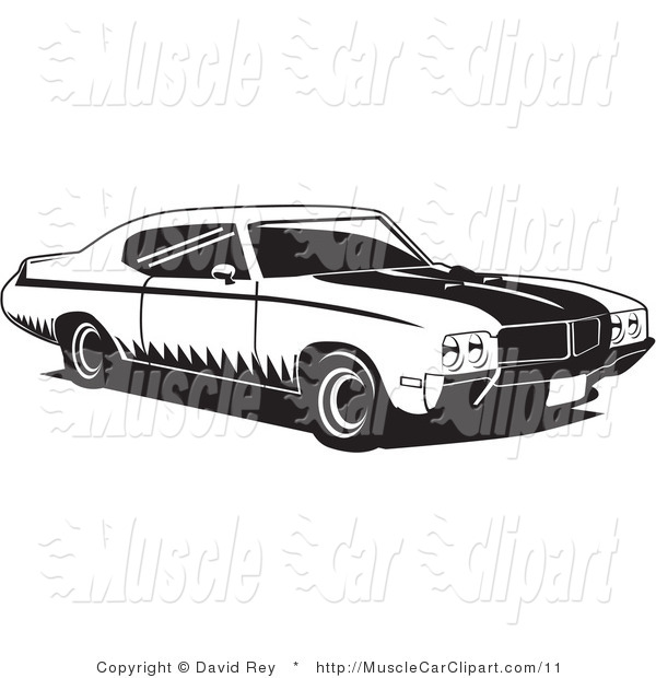 Muscle Car Clip Art Black and White Muscle Car Clip Art Black and White
