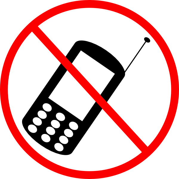 No Cell Phone Clip Art