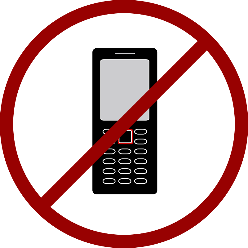 No Cell Phone Clip Art