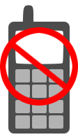 No Cell Phone Icon Clip Art