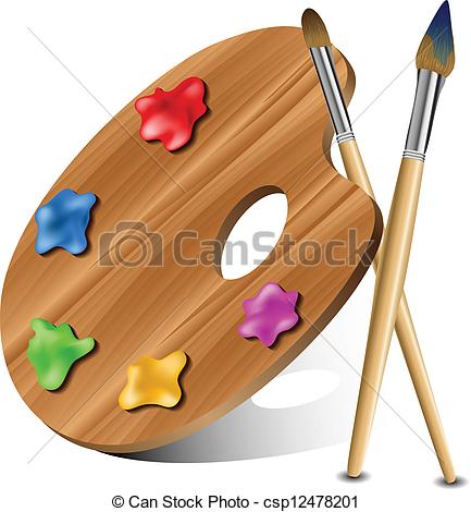 Paint Palette Clip Art