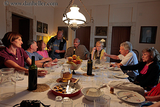 People around Table Group