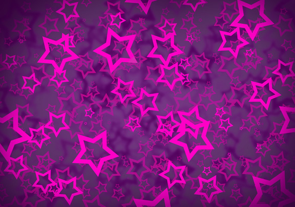 Pink and Purple Stars