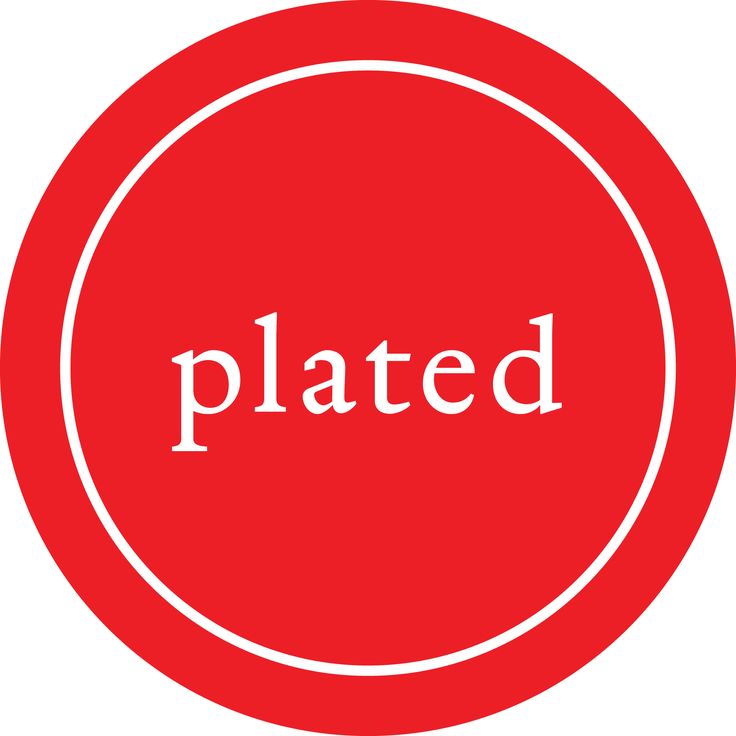 Plated Food Delivery Logo