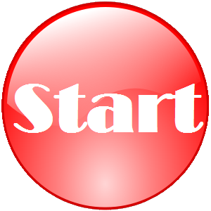 Red Start Button Icon