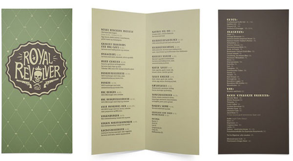 Restaurant Menu Design