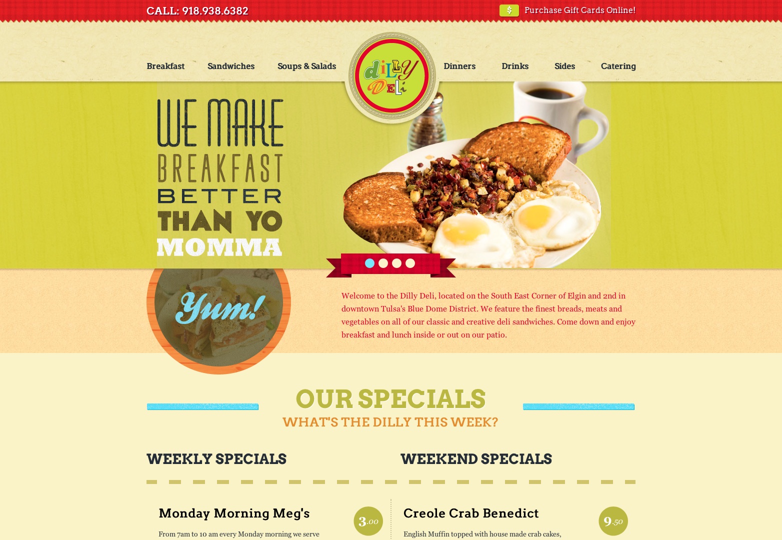 Restaurant Website Design