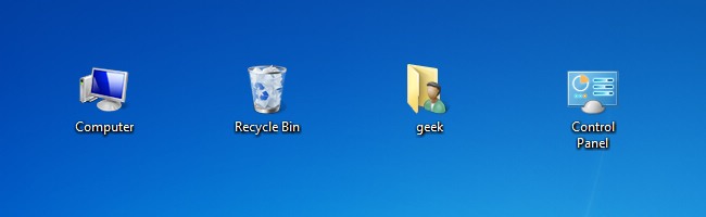12 Desktop Icons Missing Windows 7 Images