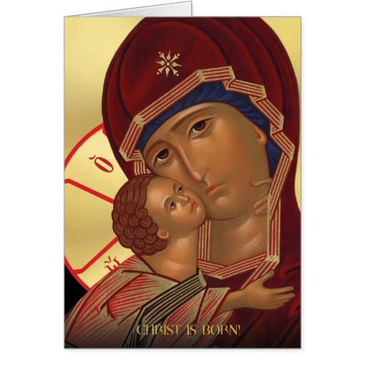 Russian Orthodox Christmas Icon