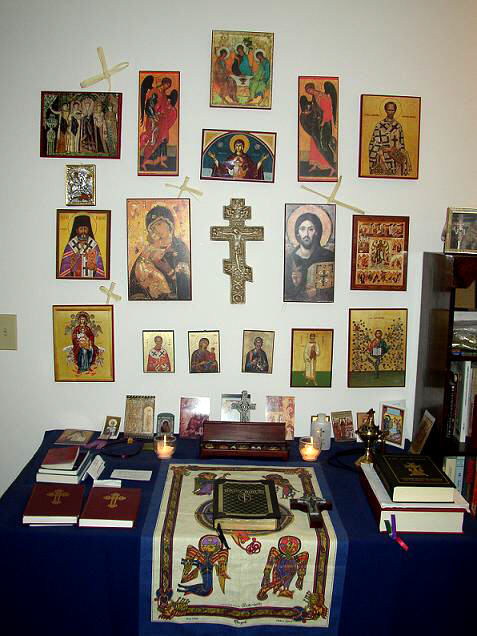 Russian Orthodox Icon Corner