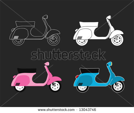 Scooter Vector