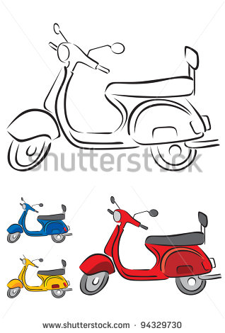 Scooter Vector