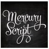 Script Fonts for Chalkboard Lettering