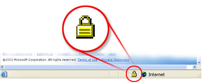 Secure Website Lock Icon Secure Website Lock Icon