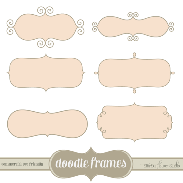 Shape Clip Art Borders and Frames