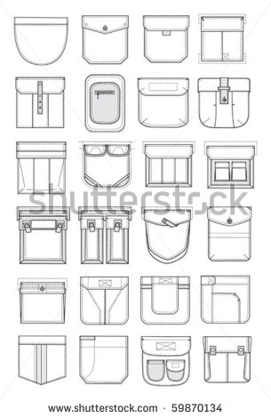 Shirt Pocket Clip Art