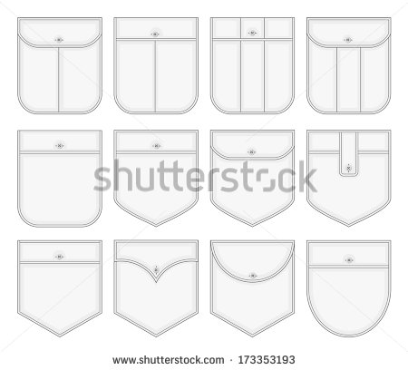 Shirt Pocket Vector