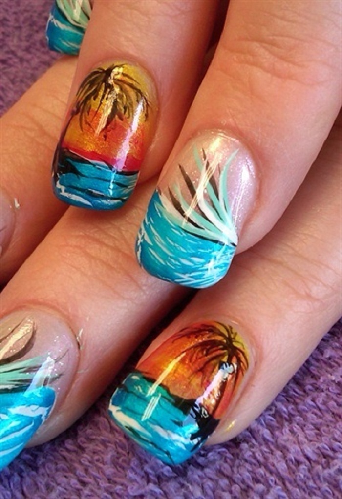 Short Summer Nail Designs